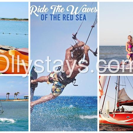 Ollystays Mangroovy Seaview 1Br Beach And Pool Free Access Hurghada Exteriör bild