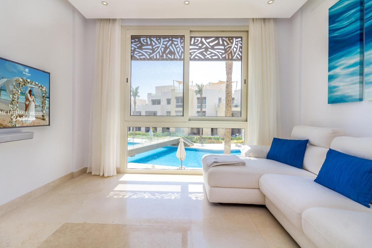 Ollystays Mangroovy Seaview 1Br Beach And Pool Free Access Hurghada Exteriör bild